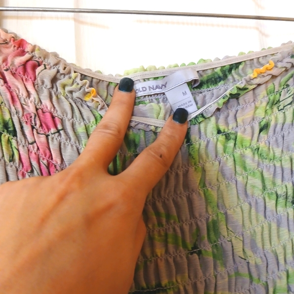 Gorgeous Strapless Floral Gray Maxi Dress - Picture 6 of 9